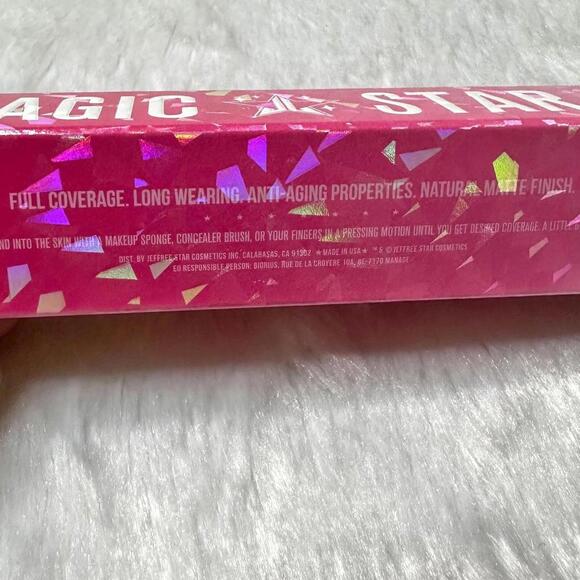 NIB Jeffree Star Magic Star Pale Yellow Color Correcting Concealer Full Sz 3.4ml - Picture 9 of 12